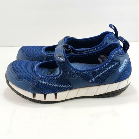 L.L. Bean Women's Vacationland Sport Mary Jane Mesh Sneaker Size 6 Sandal - Picture 1 of 11